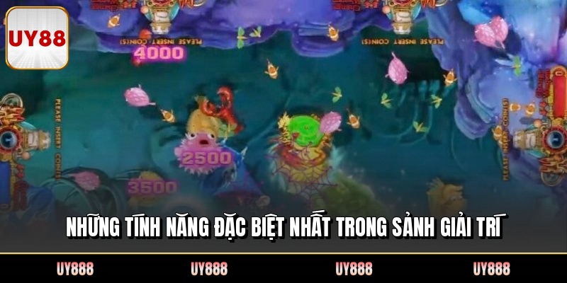 Những tính năng đặc biệt nhất trong sảnh giải trí