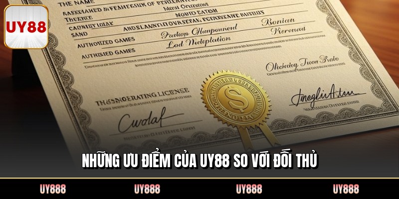 Những ưu điểm của UY88 so với đối thủ