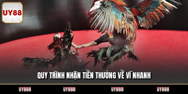 Quy trình nhận tiền thưởng về ví nhanh